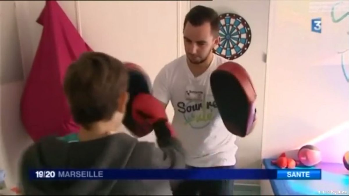 salle de sport dans l'hôpital de la Timone Marseille